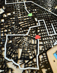 Marathon Maps Noir/Bois