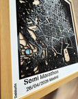 Marathon Maps Noir/Bois