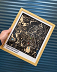 Marathon Maps Noir/Bois