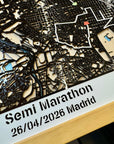 Marathon Maps Noir/Bois