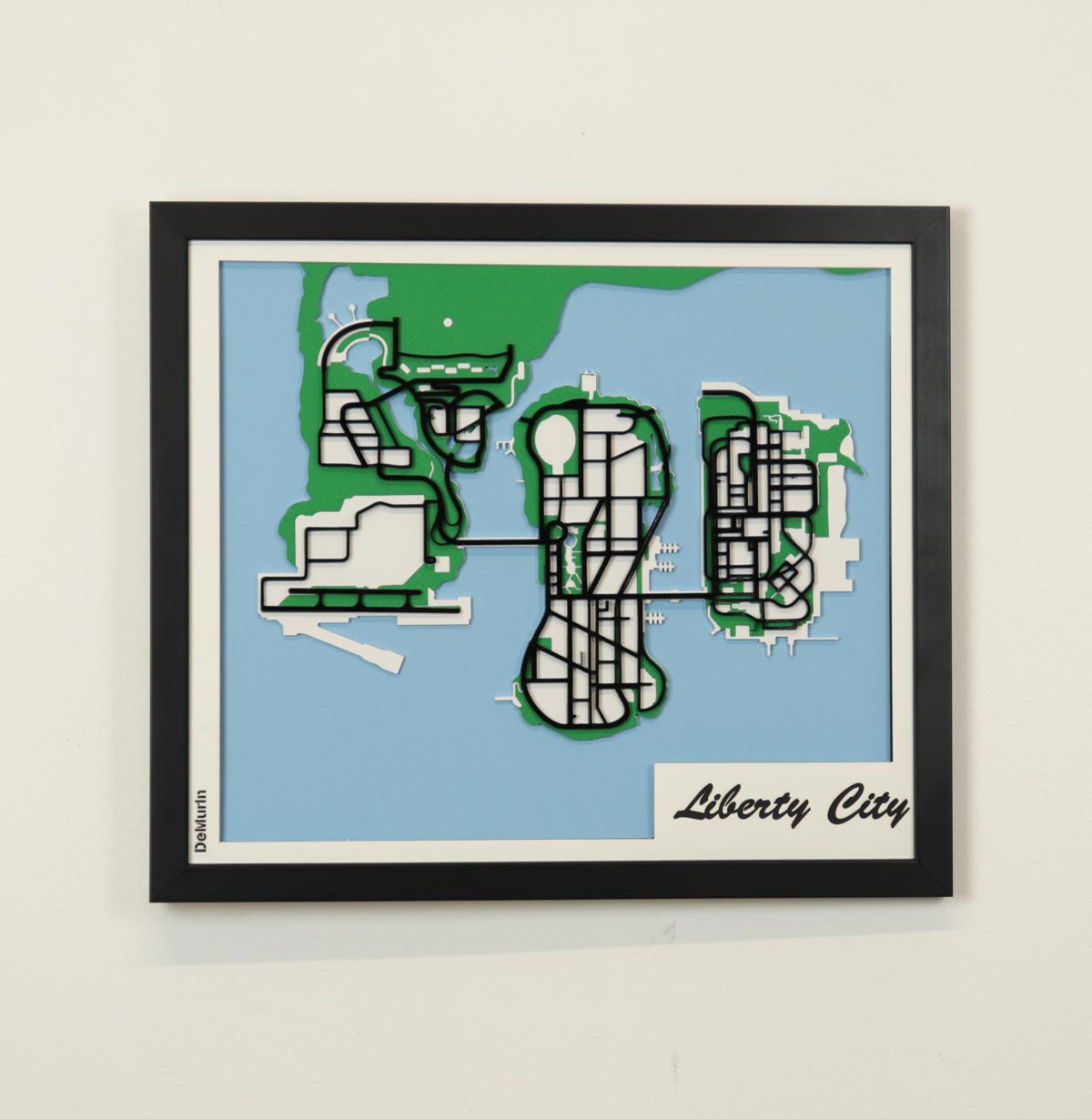 Liberty City - 3D Map